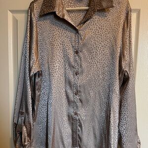 Elegant Gray Button Down Shirt